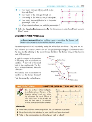 Networks and Matrices | PDF