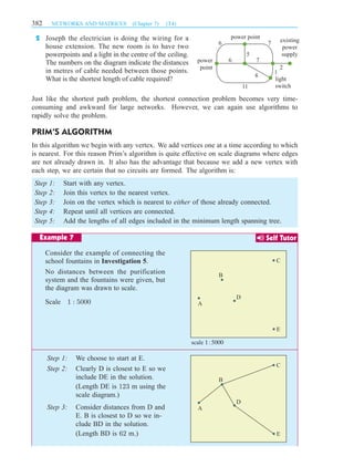 Networks and Matrices | PDF