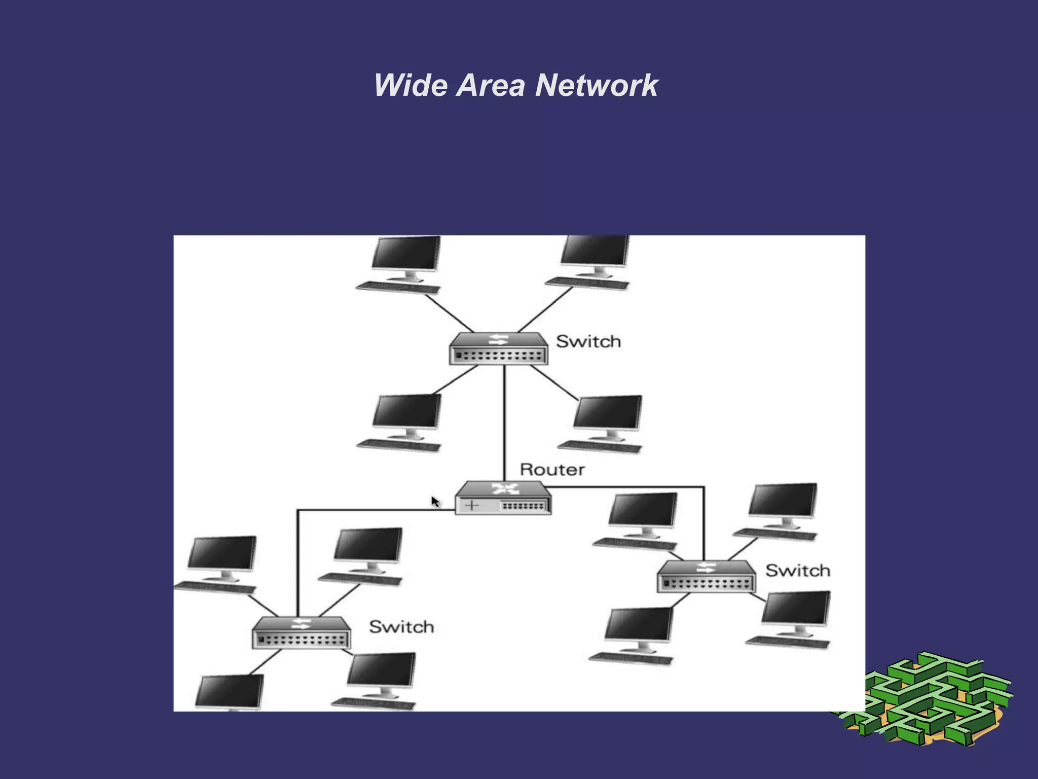 Wide Area Network
 