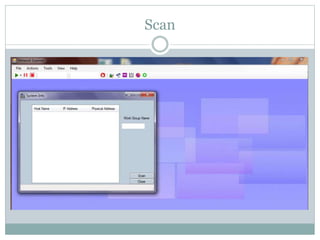 Network scanner | PPTX