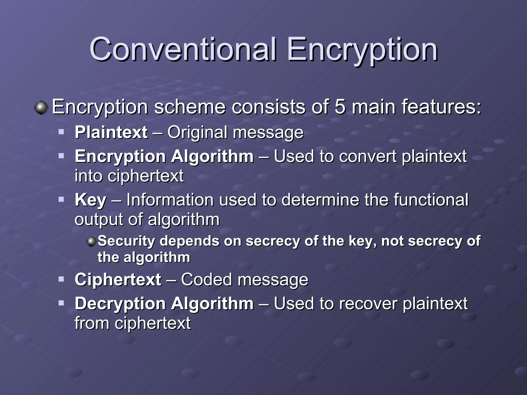 Network Security and Cryptography | PPT | Information and Network ...