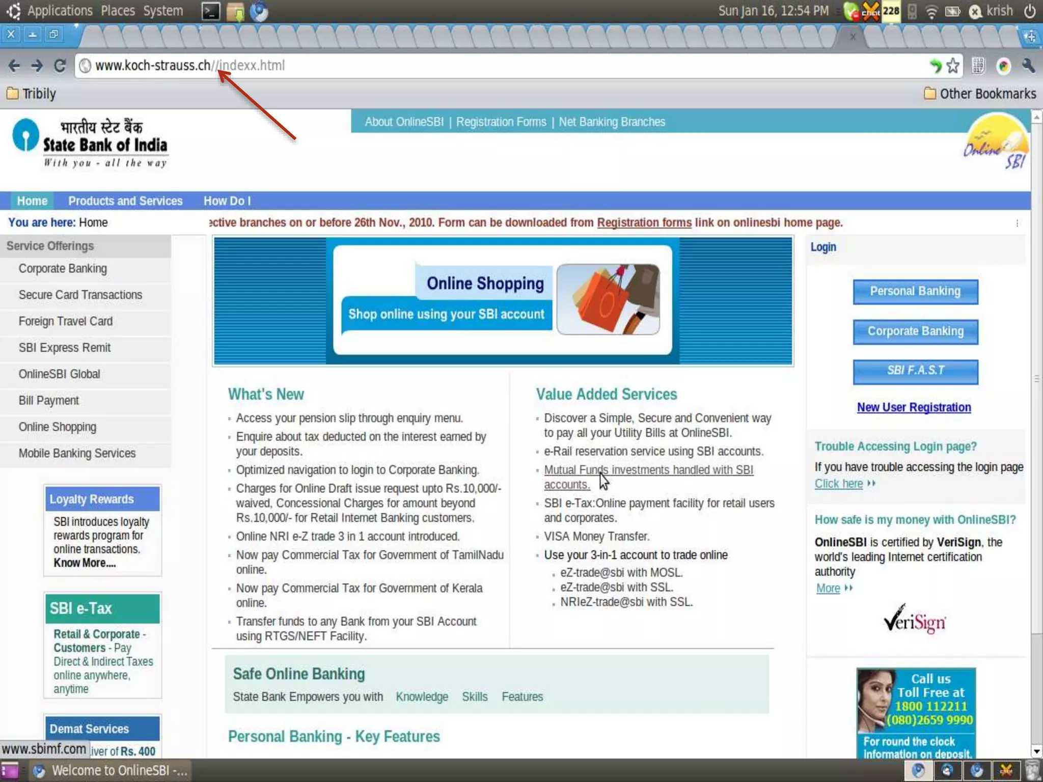 PHISHING 
 Attacker set up fake website which looks like real 
website to obtain your details. 
 