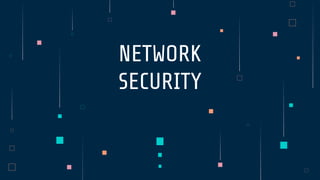 NETWORK
SECURITY
 