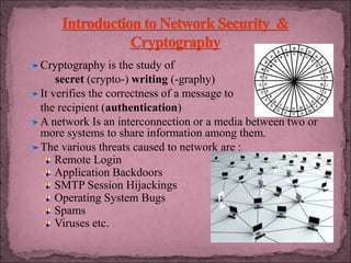 Network Security and Cryptography | PPT