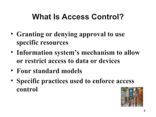 Comprehensive Overview of Access Control Models and Best Practices in ...