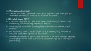 Network security presentation | PPTX