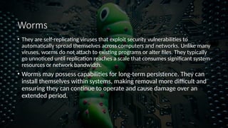 NETWORK SECURITY THREATS - POWERPOINT PRESENTATION | PPTX