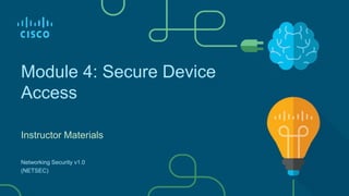 Comprehensive Guide to Secure Device Access and Router Security | PDF