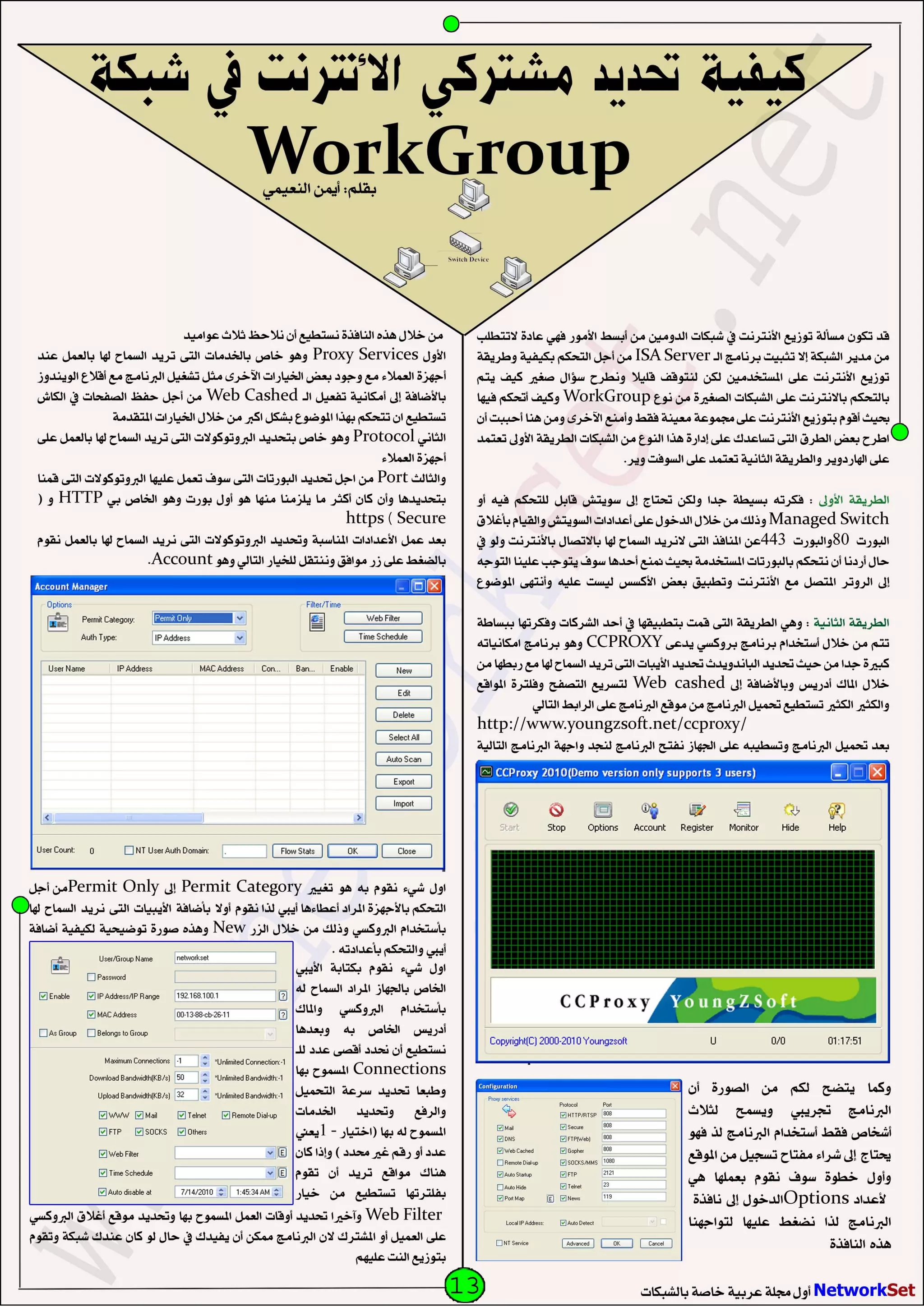 Network Set   July-2010