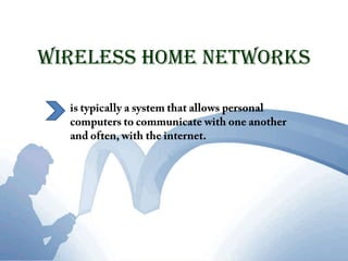 Phoneline Network configuration
