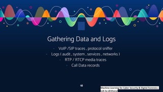 Telecom Network & SIEM logs analysis using machine learning