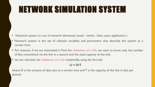 Network Simulation systems and computer fundamentals | PPTX