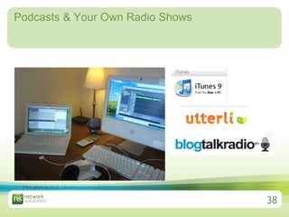 Podcasts & Your Own Radio Shows Flickr photo by  Mark J Hunter   http://www.flickr.com/photos/tartanpodcast/283456030/   
