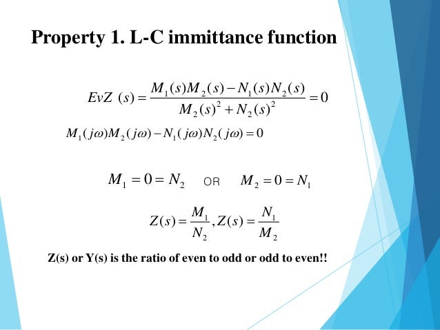 Network synthesis lecture notes image