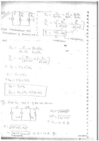 Network theory made easy hand written notes Gate ECE | PDF