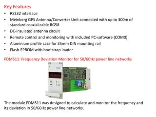 Network time sync for power generation, transmission and distribution ...