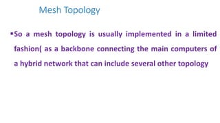 Mesh Backbone NetworkTopologies.pdf bus mesh topologies | PDF