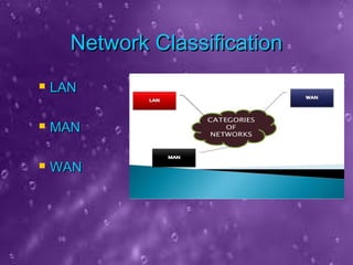 Classification of Networks & Network topologies | PPT