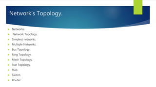 Network Typologies. | PPT