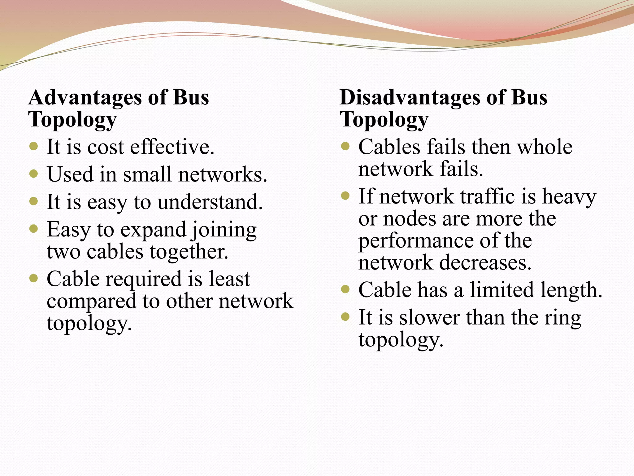 Network topology ? Types of Network Toplogies:Bus, Ring, Mesh, Tree ...