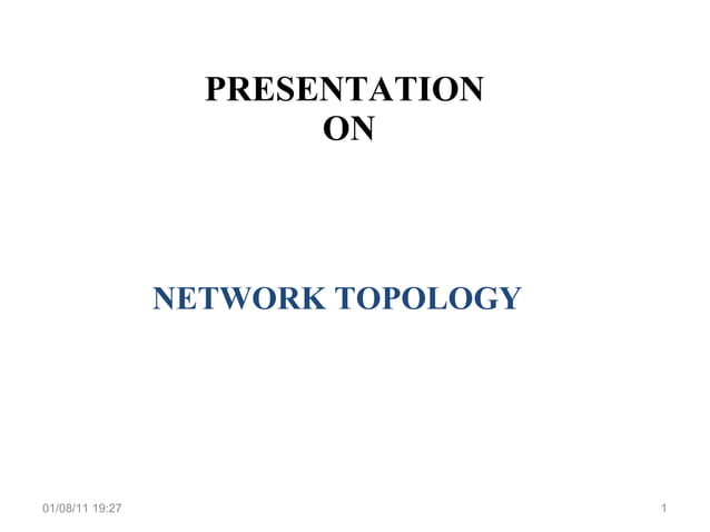 Network topology | PPT