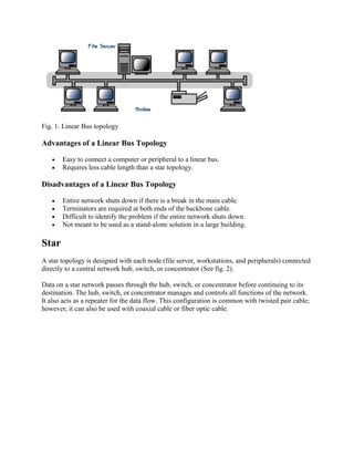 Network topology | PDF