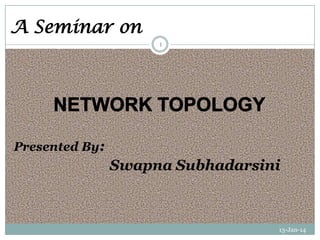 A Seminar on
1

Presented By:

Swapna Subhadarsini

13-Jan-14

 
