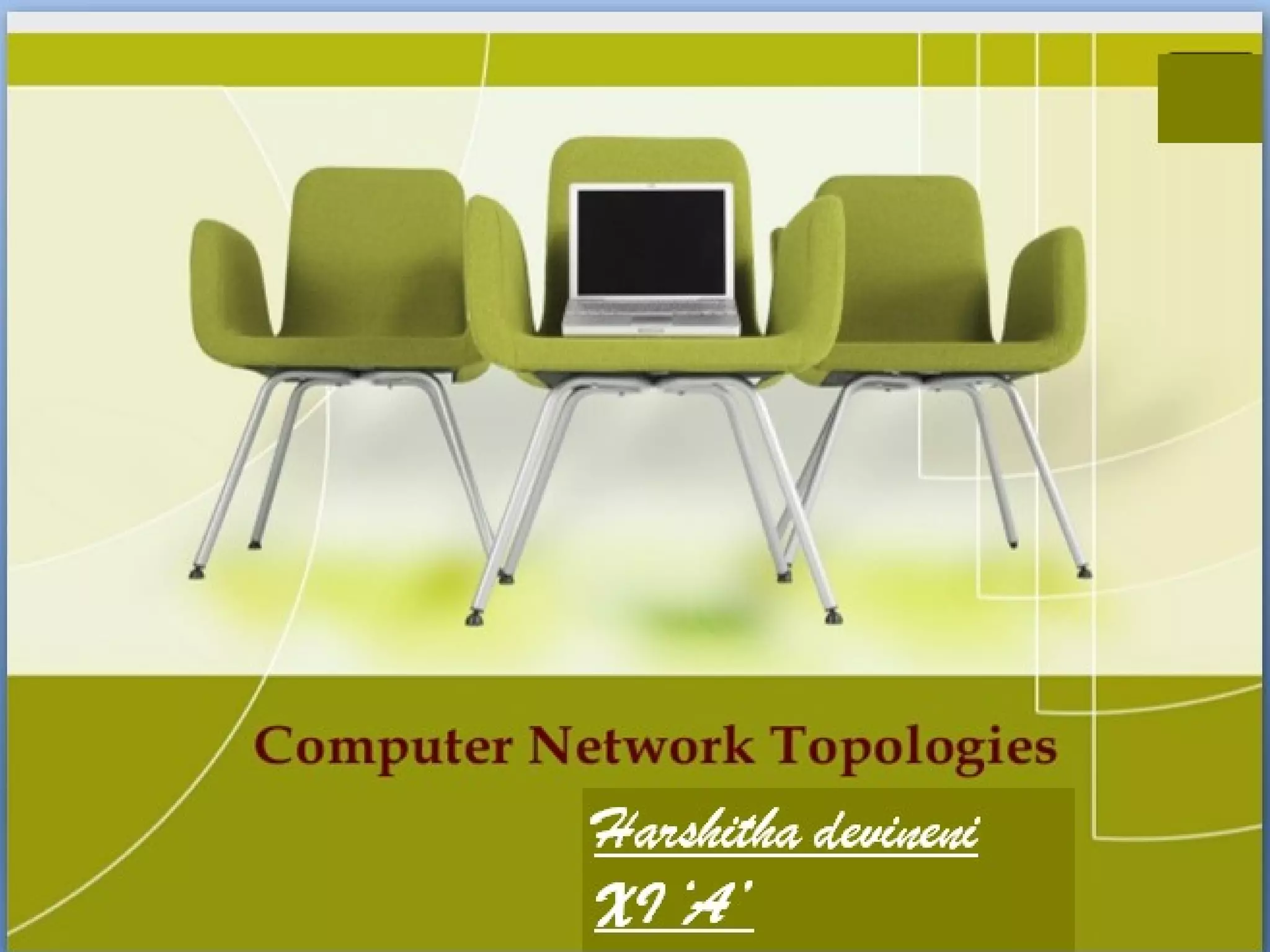 Network topology. | PPT | Computer Networking | Computing