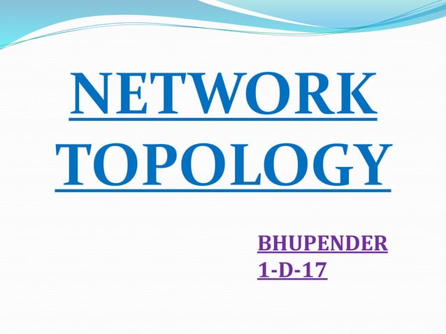 Network topology | PPT