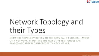 What is Network topology? | PPT