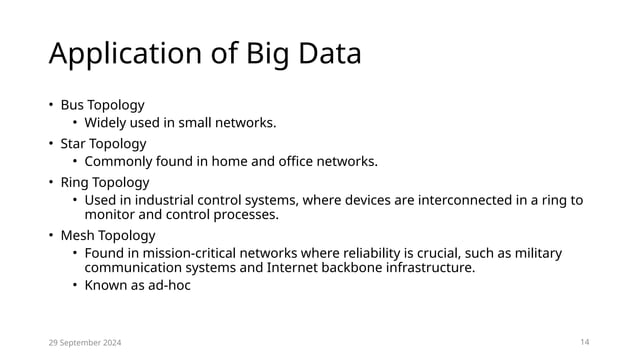 A Basic Overview of Network Topologies and Their Applications in Modern ...