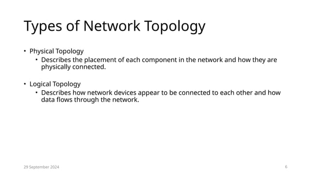 A Basic Overview of Network Topologies and Their Applications in Modern ...
