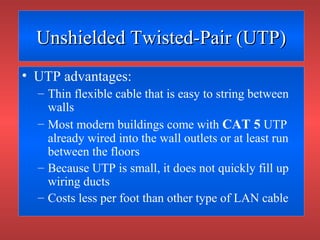 Utp Example Network topology architecture | PPT