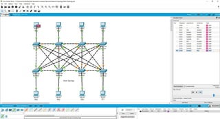 Network Topology Simulation in packet tracer | PDF