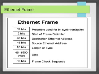 Ethernet Frame
 