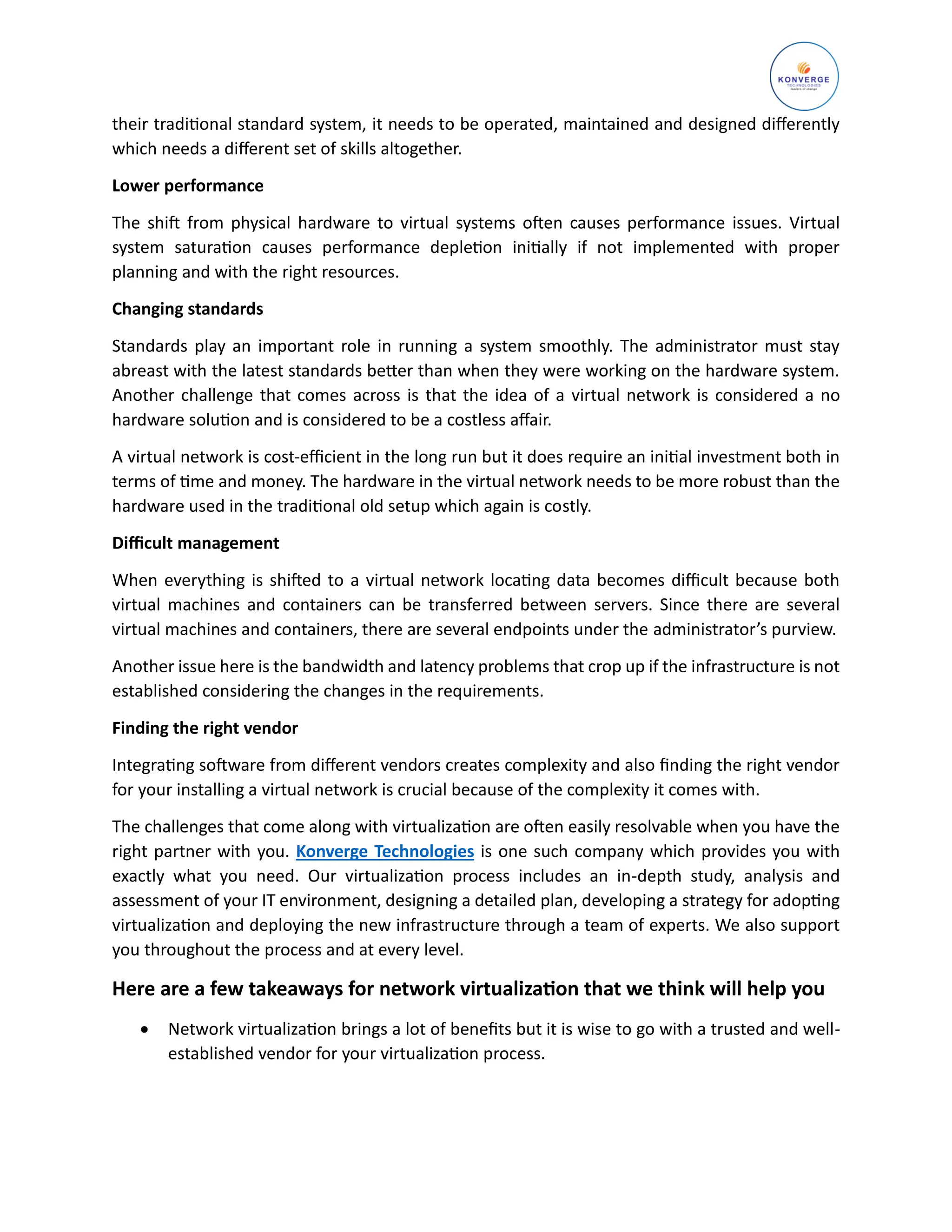 Network Virtualization - Benefits and Challenges | PDF