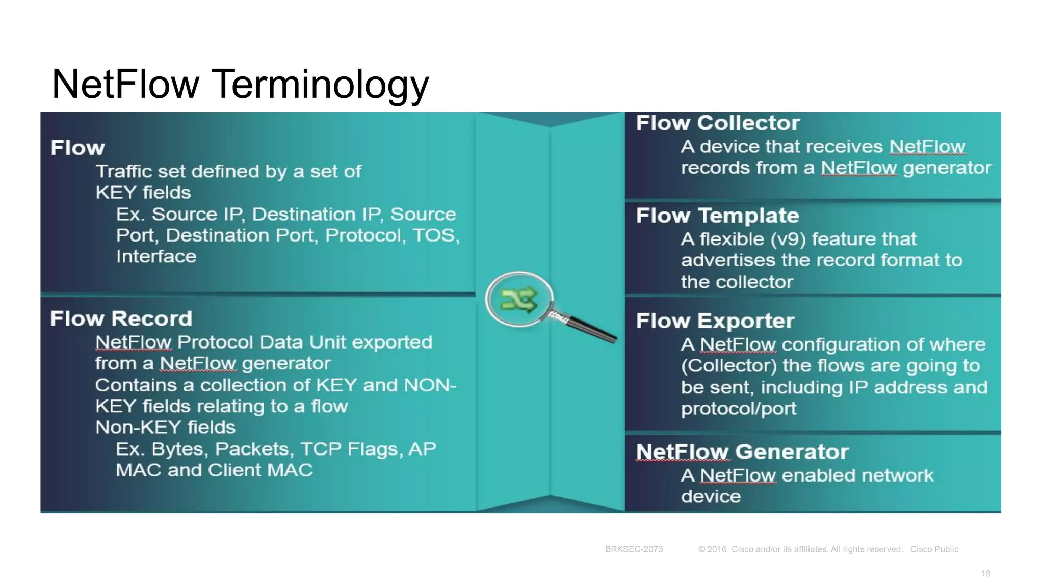 NetFlow Terminology
 