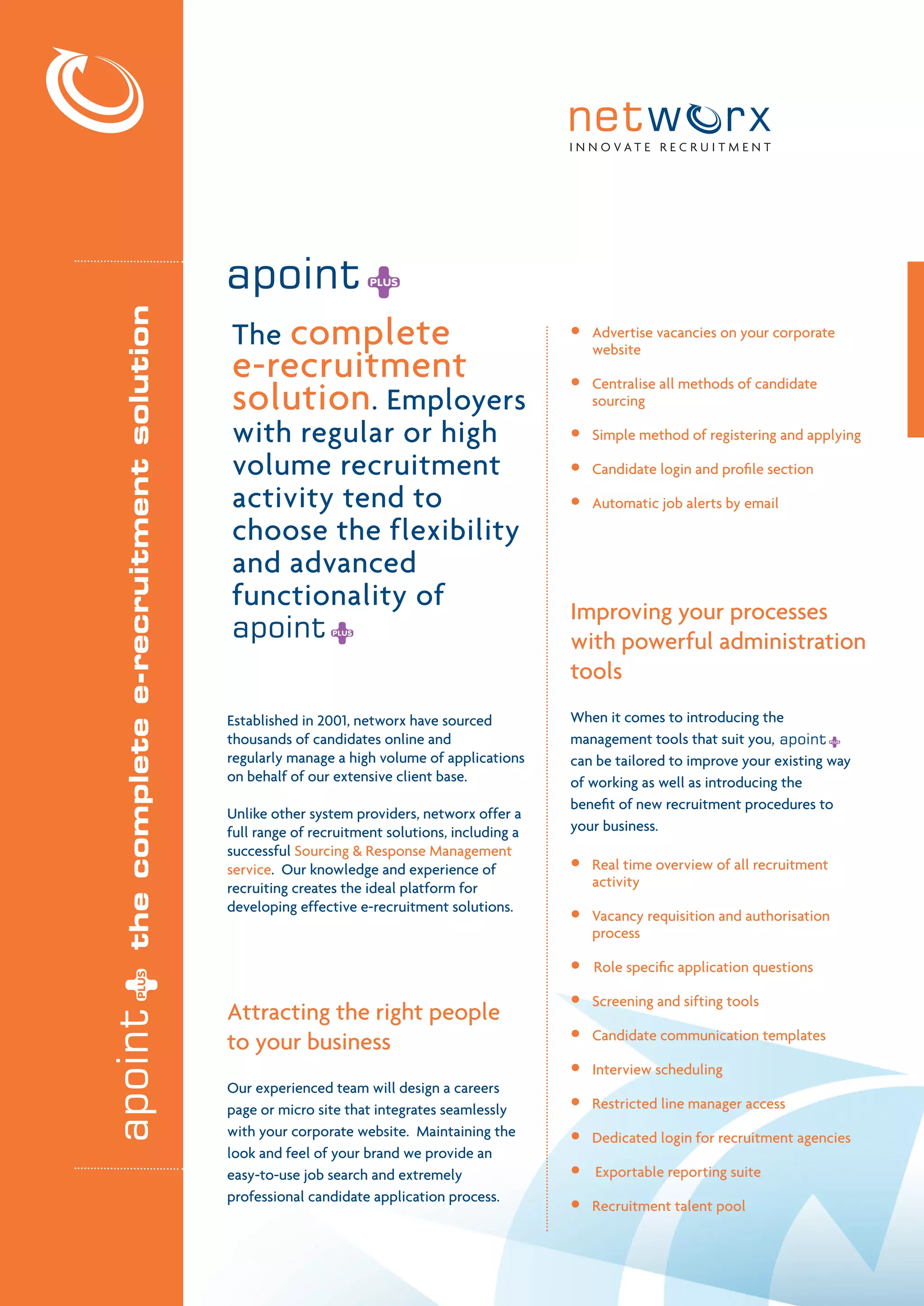 Apointplus E-recruitment System