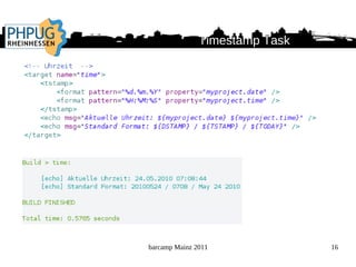 Filter Verändern z.B. Inhalte von Dateien Parser 