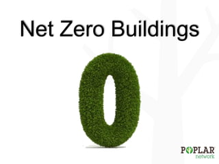 Net Zero Buildings
 