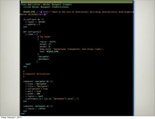 Friday, February 1, 2013
 