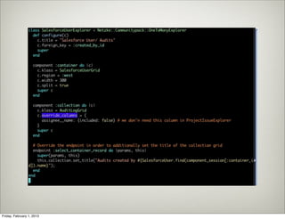 Friday, February 1, 2013
 