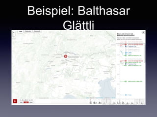 Beispiel: Balthasar Glättli
 