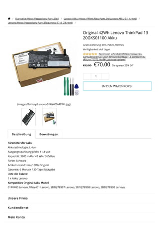 Lenovo ThinkPad 13 20GKS01100 Akku from neu-parts.de.pdf