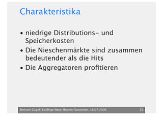 Neue Medien Szenarien Bertram Gugel