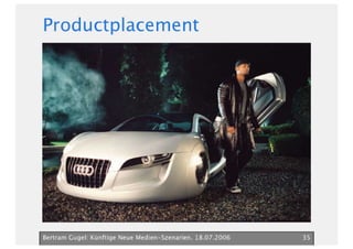 Neue Medien Szenarien Bertram Gugel