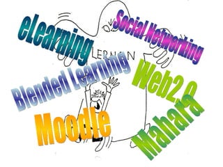 eLearning Blended Learning Moodle Social Networking Web2.0 Mahara 