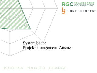 Systemischer
Projektmanagement-Ansatz
 