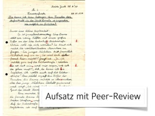 Aufsatz mit Peer-Review
 