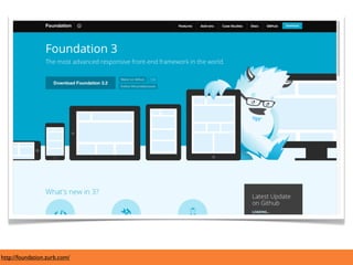 http://foundation.zurb.com/
 